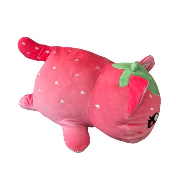 Aphmau MeeMeow Jumbo Plush Strawberry YouTube Gaming Channel - Picture 6 of 16